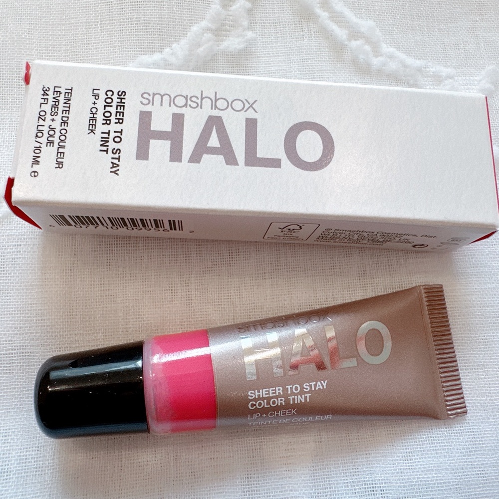 NIB Smashbox HALO Sheer To Stay Color TONT CHEEK + LIP Blush